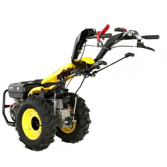 ProGARDEN Campo U16 motocultor multifunctional 14CP, benzina, EU V, pornire la sfoara, 3+2 viteze, reductor