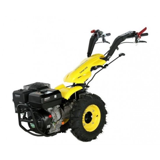 ProGARDEN Campo U16 motocultor multifunctional 14CP, benzina, EU V, pornire la sfoara, 3+2 viteze, reductor
