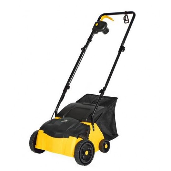 Scarificator aerator gazon  Texas MPC 1400 2-in-1, motor electric 1400W, sac 35 litri, latime lucru 32cm, reglaj central