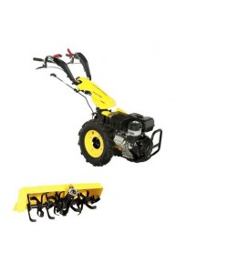 ProGARDEN Campo U12E motocultor multifunctional 12CP, diesel, pornire electrica, 3+2 viteze, reductor + FT90 freza tractata 900mm