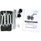ProGARDEN Campo U16E motocultor multifunctional 14CP, benzina, EU V, pornire electrica, 3+2 viteze, reductor + FT90 freza tractata 900mm + BC120M bara cosire mobila 120cm