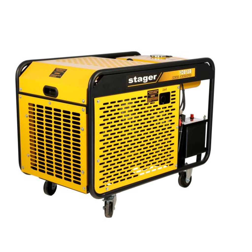 Stager Generators Stager YDE12E Generator open-frame 10kVA, 39A, 3000rpm, monofazat ...