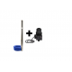 Pachet Pompa submersibila de mare adancime, DDT, 4SDM3-20, 2500 W, 20 turbine, 12 m³/h Inox, 30 m cablu + Presostat electronic automat DDT, LS-4