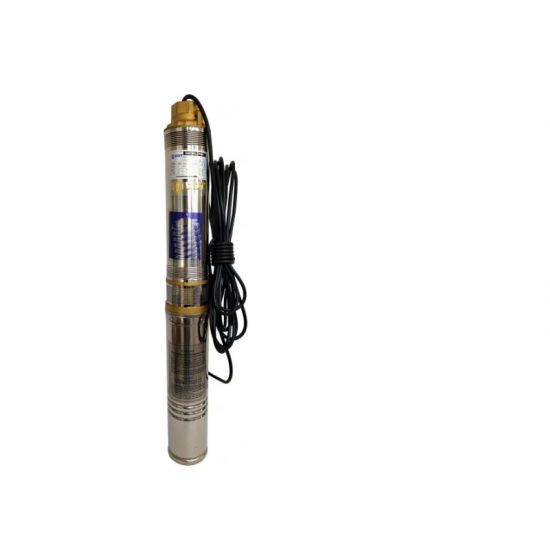 Pachet Pompa submersibila de adancime, DDT, QJD2-8, 1100 W, 8 turbine, Inox + Presostat electronic automat DDT, LS-4