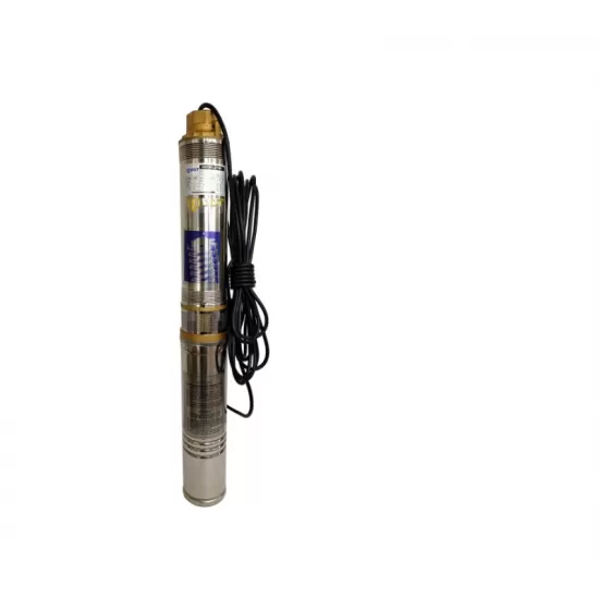 Pachet Pompa submersibila de adancime, DDT, QJD2-8, 1100 W, 8 turbine, Inox + Presostat electronic automat DDT, LS-4