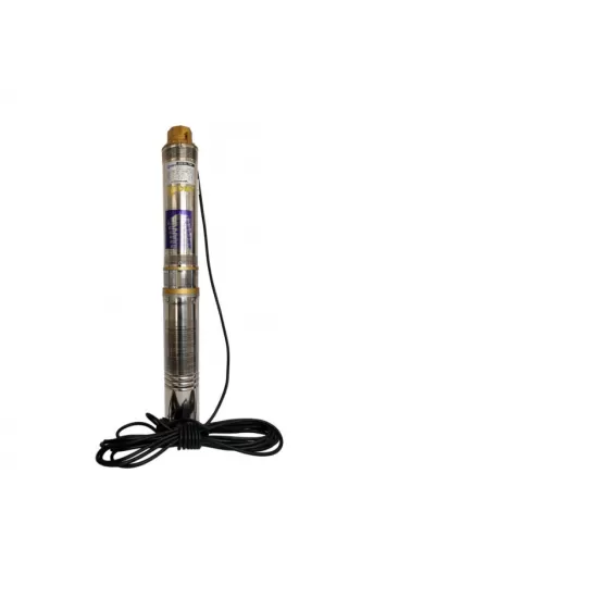 Pachet Pompa submersibila de adancime, DDT, QJD2-8, 1100 W, 8 turbine, Inox + Presostat electronic automat DDT, LS-4