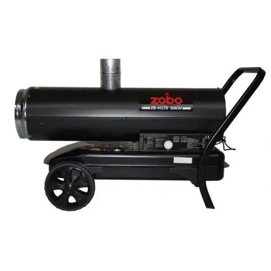 Zobo ZB-H170 Tun de aer cald, ardere indirecta, 50kW, 230V, 23mc
