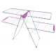 Uscator de rufe metalic Genius Dublu Maestro ERTONE G95U, 130x60x123cm, 6 randuri de suport, pliabil, sustine 20 Kg