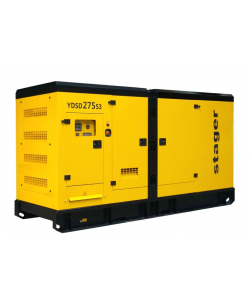 Stager YDSD275S3 Generator insonorizat 275kVA, 361A, 1500rpm, trifazat, diesel