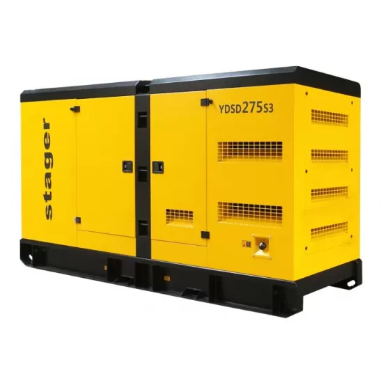 Stager YDSD275S3 Generator insonorizat 275kVA, 361A, 1500rpm, trifazat, diesel