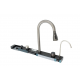 Chiuveta multifunctionala din inox MH7546-SET-06  nano black, honeycomb, seria Decor MIXXUS