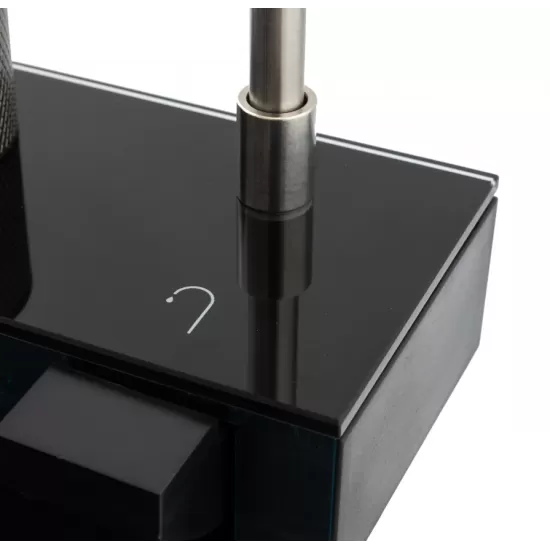 Chiuveta multifunctionala din inox MH7546-SET-06 nano black, honeycomb, seria Decor MIXXUS