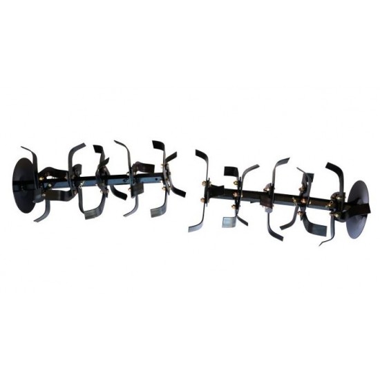 ProGARDEN Ansamblu sapare, hex 32mm, 2x4x(3+1+1+D) segmente, flanse extensie fara cutite pentru Campo