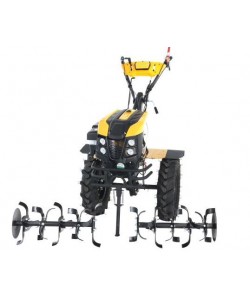 ProGARDEN Campo 1873 Alpine V2 motocultor 18CP, 2+1 trepte, 3+1+1 freze, roti 6.00-12, benzina, EU V, pornire electrica, 2 prize putere