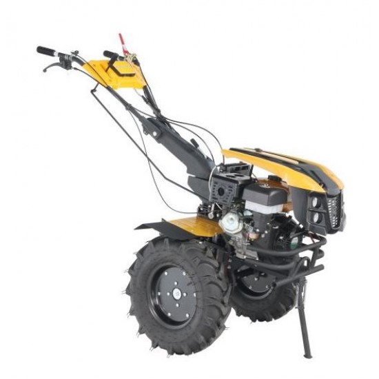 ProGARDEN Campo 1873 Alpine V2 motocultor 18CP, 2+1 trepte, 3+1+1 freze, roti 6.00-12, benzina, EU V, pornire electrica, 2 prize putere