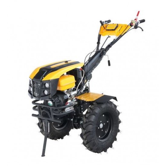 ProGARDEN Campo 1873 Alpine V2 motocultor 18CP, 2+1 trepte, 3+1+1 freze, roti 6.00-12, benzina, EU V, pornire electrica, 2 prize putere