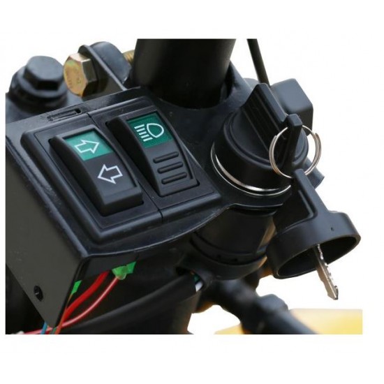 ProGARDEN Campo T18 Minitractor G2.1 4x4, 18CP, benzina, hidraulica fata-spate, roti 6.00-12