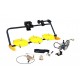 ProGARDEN Cositoare frontala rotativa cu 3 discuri pentru minitractoare Campo T12 G2, G2.1