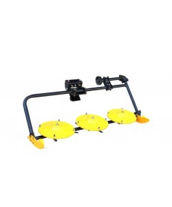 ProGARDEN Cositoare frontala rotativa cu 3 discuri pentru minitractoare Campo T18 G2, G2.1