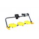 ProGARDEN Cositoare frontala rotativa cu 3 discuri pentru minitractoare Campo T18 G2, G2.1
