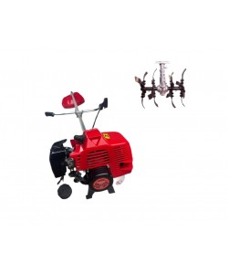 Motocoasa pe benzina CAMPION 7* Professional, 12000RPM, 58CC, 8.5CP + CULTIVATOR