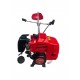 Motocoasa pe benzina CAMPION 7* Professional, 12000RPM, 58CC, 8.5CP + CULTIVATOR+ PRASITOARE+ CAP DRUJBA