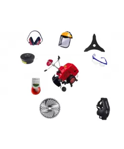 Motocoasa pe benzina CAMPION 7* Professional, 8 Accesorii Incluse, 12000RPM, 58CC, 8.5CP Motocoasa pe benzina CAMPION 7* Professional, 8 Accesorii Incluse, 12000RPM, 58CC, 8.5CP