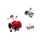 Motocoasa pe benzina CAMPION 7* Professional, 12000RPM, 58CC, 8.5CP + CULTIVATOR si PRASITOARE
