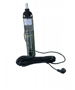 Pompa submersibila Italy Technology, melc inox, cablu 20 m, putere 1500 wati, debit 5 m³/h Pompa submersibila Italy Technology, melc inox, cablu 20 m, putere 1500 wati, debit 5 m³/h