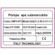 Pompa apa submersibila QGD TUN cu melc ALFA 12M cablu FARA plutitor 1.5KW