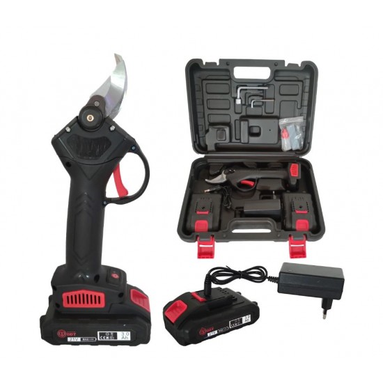 Foarfeca cu acumulator , vita de vie si crengi , 21 V , 3 Ah