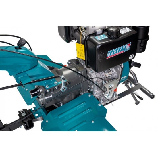 MOTOCULTOR DIESEL TOTAL, 9CP, Cu 3 Trepte de Viteza, 18.5NM, 2800RPM