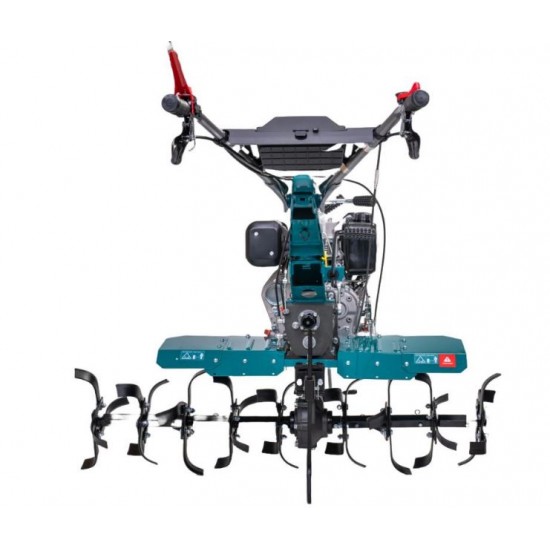 MOTOCULTOR DIESEL TOTAL, 9CP, Cu 3 Trepte de Viteza, 18.5NM, 2800RPM