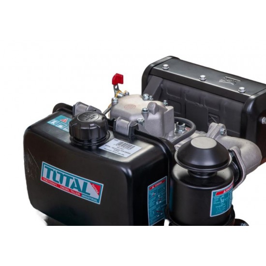 MOTOCULTOR DIESEL TOTAL, 9CP, Cu 3 Trepte de Viteza, 18.5NM, 2800RPM