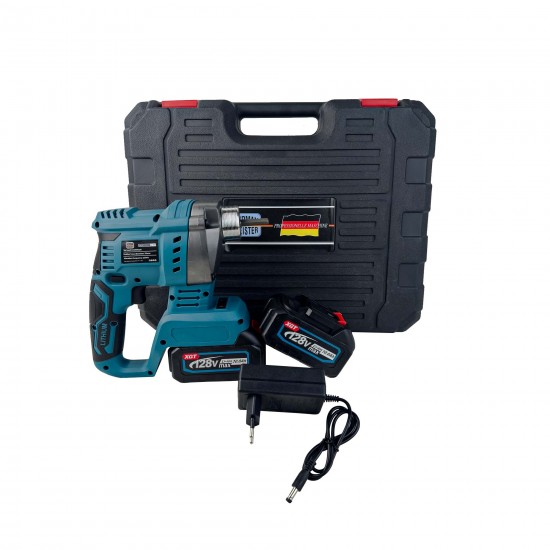 Vibrator pentru beton German Meister. cu 2 Acumulatori 128V, 10Ah