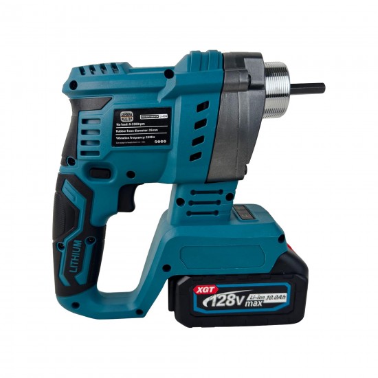 Vibrator pentru beton German Meister. cu 2 Acumulatori 128V, 10Ah