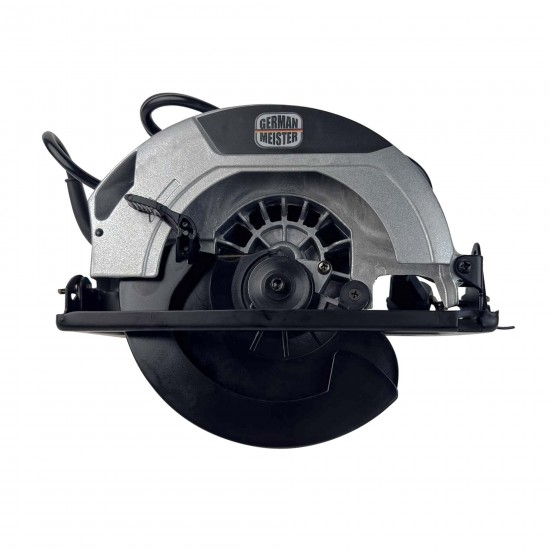 Fierastrau circular de mana German Meister, albastru, 1600W, 4700RPM, Diametru Disc 185mm