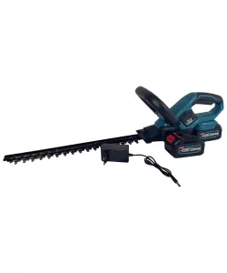 Foarfeca de tuns gard viu si copaci, German Meister, 2 acumulatori, 128V 8Ah, Albastru Foarfeca de tuns gard viu si copaci, German Meister, 2 acumulatori, 128V 8Ah, Albastru