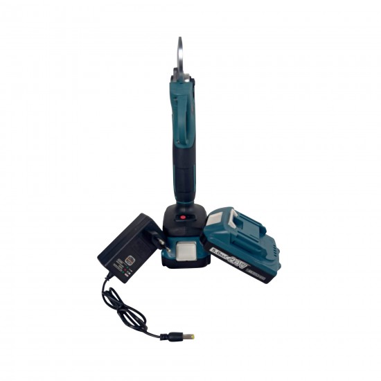 Foarfeca Electrica German Meister cu 2 Acumulatori, 24V 5Ah