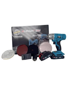 Autofiletanta German Meister, 128V 8Ah, 2 acumulatori albastra + 4 panze de slefuit Autofiletanta German Meister, 128V 8Ah, 2 acumulatori albastra + 4 panze de slefuit