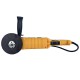 Polizor unghiular, ( Flex electric ), German Meister 1600W, diametru disc max 125mm, 10000Rpm, Galben, Variator viteza