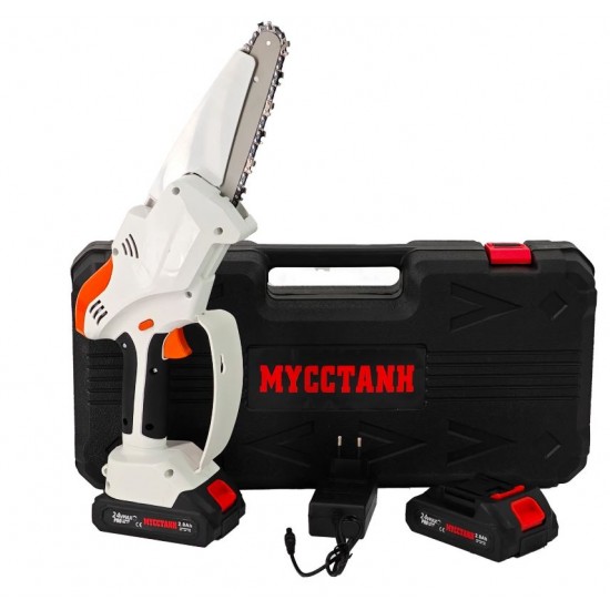 Mini drujba cu 2 acumulatori DDT-MUSTANGG, 21 V, 2 Ah, Model nou, Lama & Lant 6"