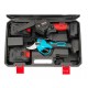 Set foarfeca & Mini drujba cu 2 acumulatori DDT-CRISTAL, incarcator, accesorii incluse, 24 V, 2 Ah