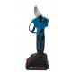 Set foarfeca & Mini drujba cu 2 acumulatori DDT-CRISTAL, incarcator, accesorii incluse, 24 V, 2 Ah