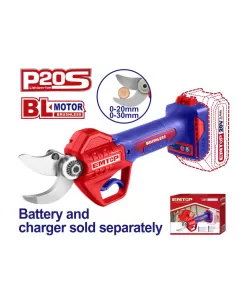 Foarfeca electrica pentru vie fara acumulator si incarcator, motor fara perii (brushless), 20/30mm -EMTOP Foarfeca electrica pentru vie fara acumulator si incarcator, motor fara perii (brushless), 20/30mm -EMTOP