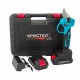 Foarfeca electrica pentru vita de vie, crengi, DDT-CRISTAL cu 2 Acumulatori 21 V, 2000 mAh, Albastru