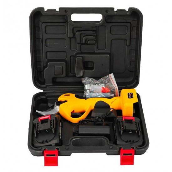 Foarfeca de gradina cu acumulator DDT-CRISTAL, 24 V, 2 Ah, deschidere max 45 mm, indicator procentaj baterie