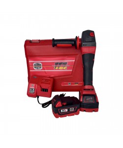 Polizor Unghiular / Flex German Meister, Rosu , cu 2 Acumulatori, 36V, 8Ah, 10000 RPM.