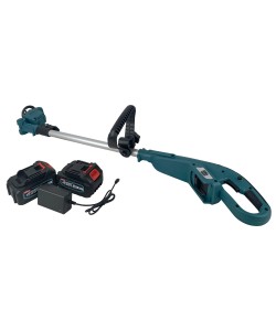 Motocoasa electrica German Meister, 2 acumulatori, 128V, 8Ah + 1 disc vidia