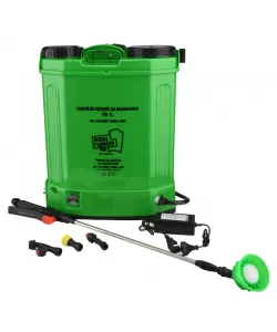 Set Pompa de stropit cu acumulator Pandora 16L + Atomizor electric, Vermorel Set Pompa de stropit cu acumulator Pandora 16L + Atomizor electric, Vermorel